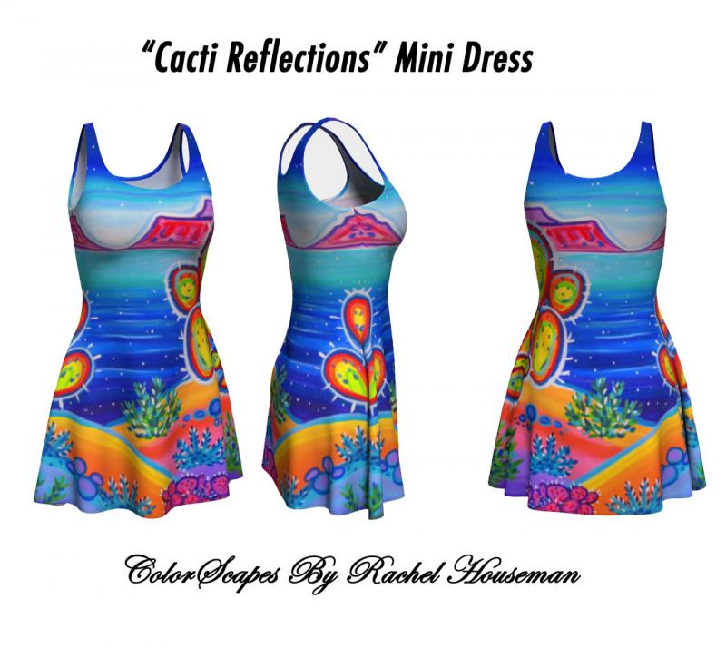 Dress, Mini Dress, Fit and Flare, Flare Dress, ColorScapes, Fashion, Designer