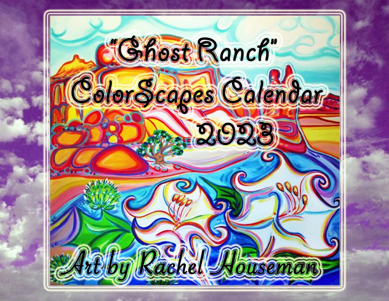 Colorscapes, Calendars, 2023 Calendar, Gift Ideas, Collectable, Ghost Ranch