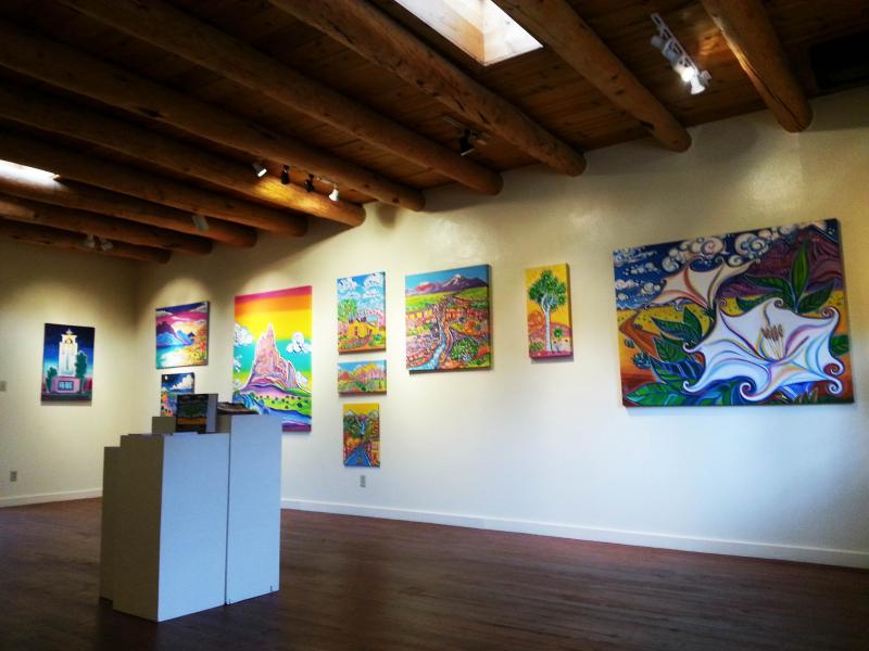 Santa Fe Artist, Santa Fe Art Gallery, Rachel Houseman, ColorScapes, Artworks 
