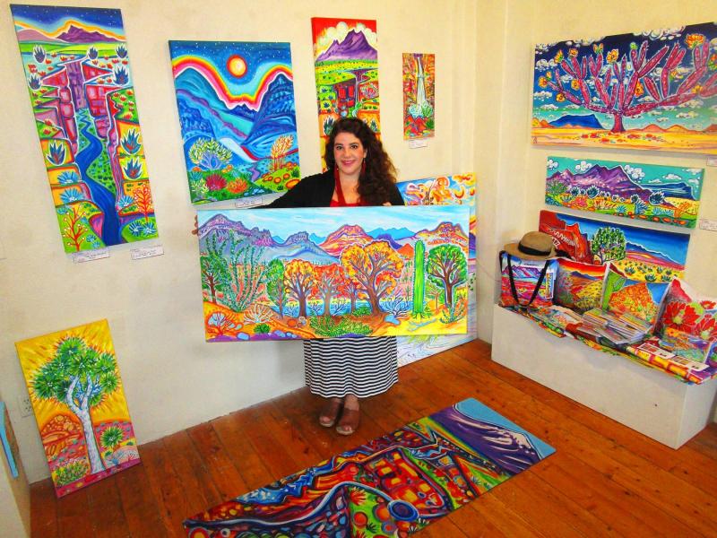 Santa Fe Art Gallery, Santa Fe Artist, Paintings, Rachel Houseman, ColorScapes