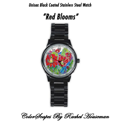 ColorScapes Fine Art, Watch, Colorful, Designer Watch, Unisex, Rachel Houseman