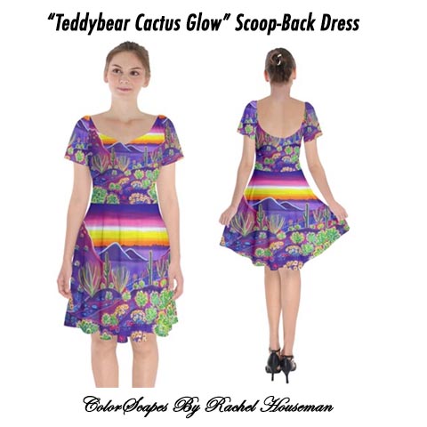 Scoop Back Dress, Bardot Dress, Full Skirt, Dress, ColorScapes Fashions, Fashion