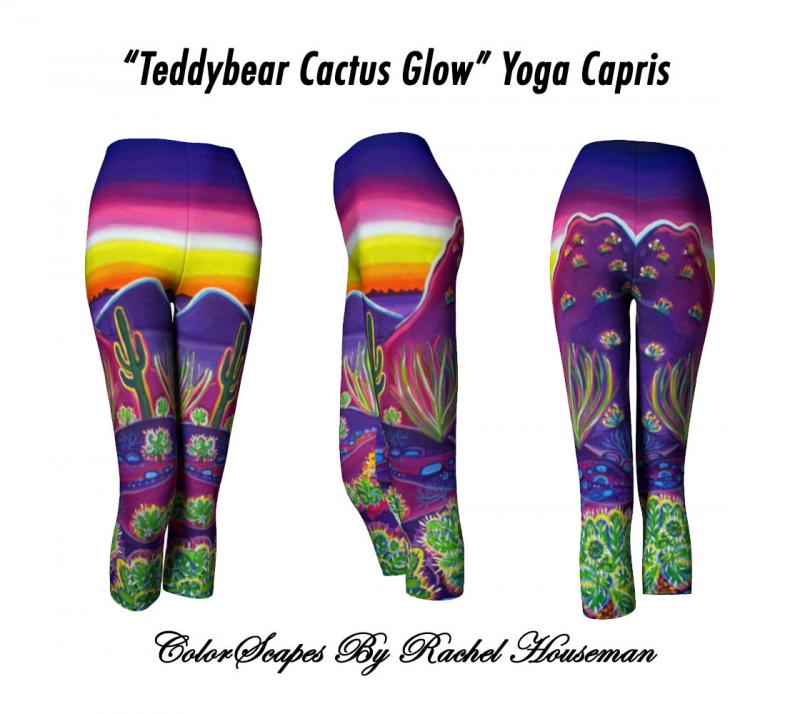 Rachel Houseman, Designer Yoga Pants, Capris, ColorScapes, Sante Fe Fashions